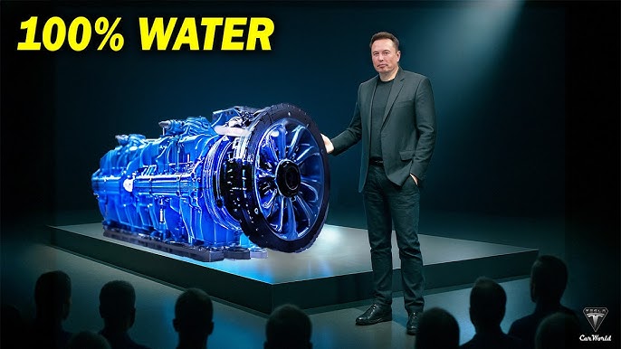 NEUER 100 % Wassermotor kann die gesamte Elektrofahrzeugindustrie und Tesla zerstören! Elon Musk ist schockiert über die Wahrheit!
