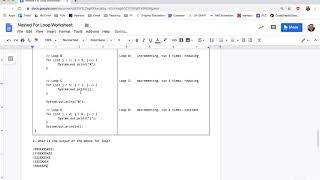 2.2 Nested For Loops