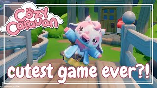 Cutest Game Ever?! || Cozy Caravan Early Access Gameplay