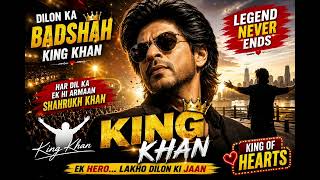 Shah Rukh Khan Special Song King Khan Tribute Song 2026 Heart Touching Bollywood Song