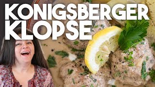 Konigsberger Klopse German Meatballs in a Lemon Caper Cream sauce Kravings
