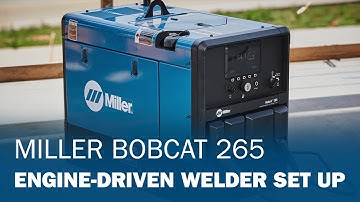 Miller Bobcat™ 265 Engine-Driven Welder Set Up Video