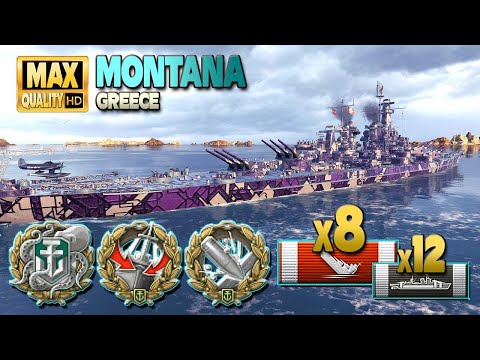 Montana Zırhlısı: Yunanistan haritasında 8 gemi yok edildi - World of Warships