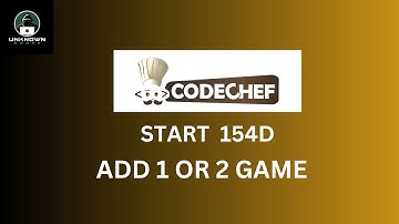 Add 1 or 2 Game || codechef || START154D