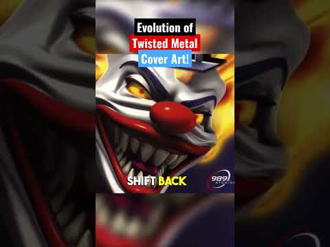 EVOLUTION of COVER ARTWORK in TWISTED METAL! #twistedmetal