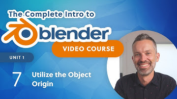 Blender Beginner Tutorial – Utilize the Object Origin