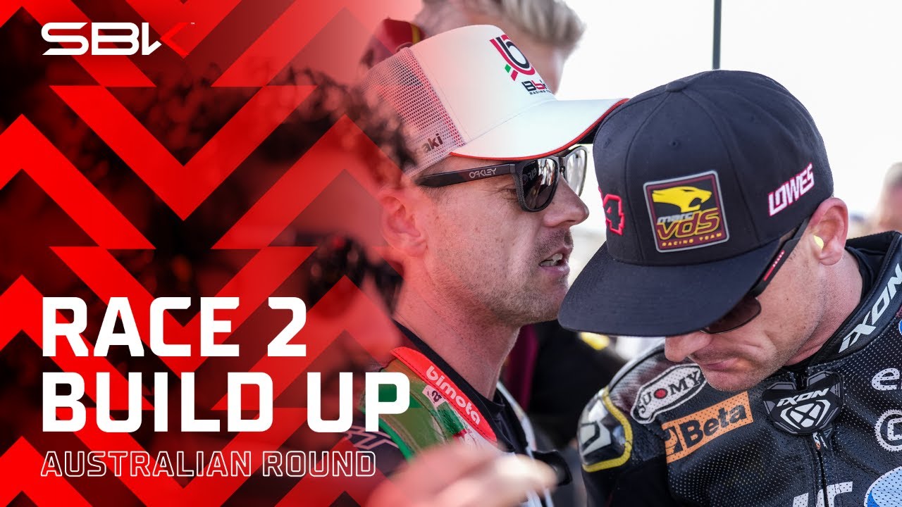 📡 2026 #AustralianWorldSBK 🇦🇺 Race 2 Build Up