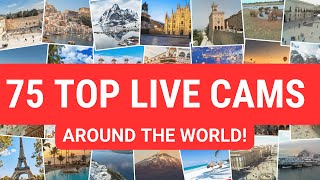 🔴 50 TOP LIVE CAMS around the world! | SkylineWebcams