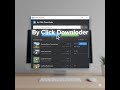 By Click Downloader محمل الفيديوهات الأسرع حمل أي قائمة تشغيل أو قناة كاملة في ثوان By Click Downloader محمل الفيديوهات الأسرع حمل أي قائمة تشغيل أو قناة كاملة في ثوان