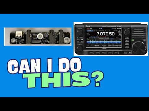 IC-705 upgrade with USB-C - YouTube