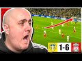LIVERPOOL FAN REACTS TO LEEDS 1-6 LIVEROOOL HIGHLIGHTS