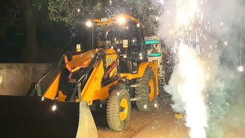 I Worshiped My Kirlosker JCB | New JCB Backhoe | Tata Truck for Diwali