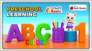 Preschool Learning activities for 3 year olds at home | Learn ABC Phonics Shapes Numbers Colors 🌈 screenshot 5