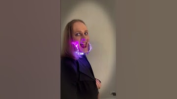 Sound-Reactive LED Choker and Earrings