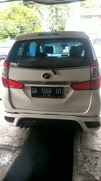 Avanza pakai knalpot cabang suara keras coppt saringan