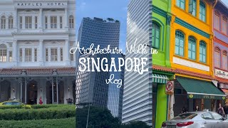 ARCHITECTURE WALKS IN SINGAPORE | exchange vlog by Aada & Heikki 750 views 1 year ago 12 minutes, 49 seconds