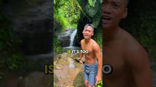 Nah imma just wait for it to cave in 😂✌️#roofing #hawaii #waterfall #funny #oahu #oahurealestate