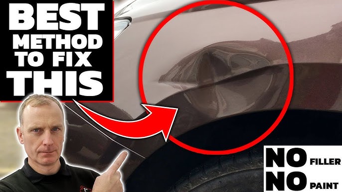 Car Dent Repair With Vaseline and Toilet Plunger DIY 