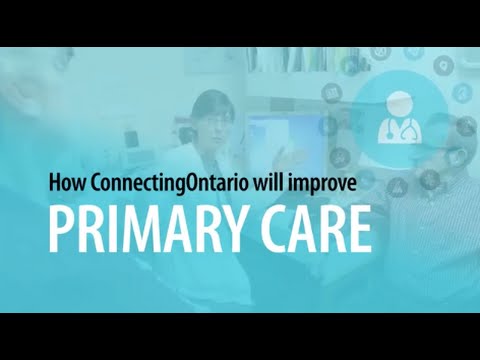 Discover how ConnectingOntario will improve primary care