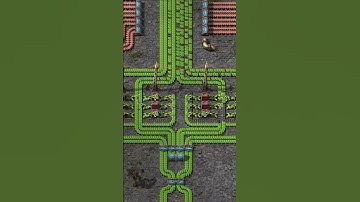 Green circuit production lines #factorio #production #transportation