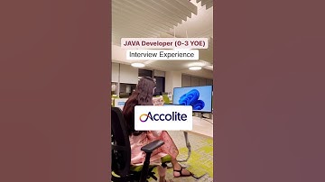Accolite Digital Interview Experience (Java Developer)