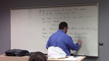 Linear Algebra: LI of two eigenvectors with distinct e-valued, Jordan blocks, 3-25-19