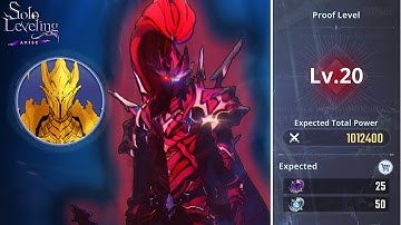 Finally!~ F2P I CAN Beat Igris Proof Lv.20 : Solo Leveling Arise