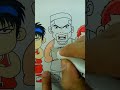 Akagi Drawing Anime Drawing Akagi Slamdunk Art Shorts TakenoriAkagi Fanart Markers 