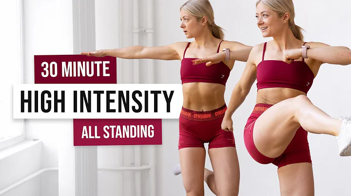 30 MIN HIIT CARDIO Workout - ALL STANDING - Full B...
