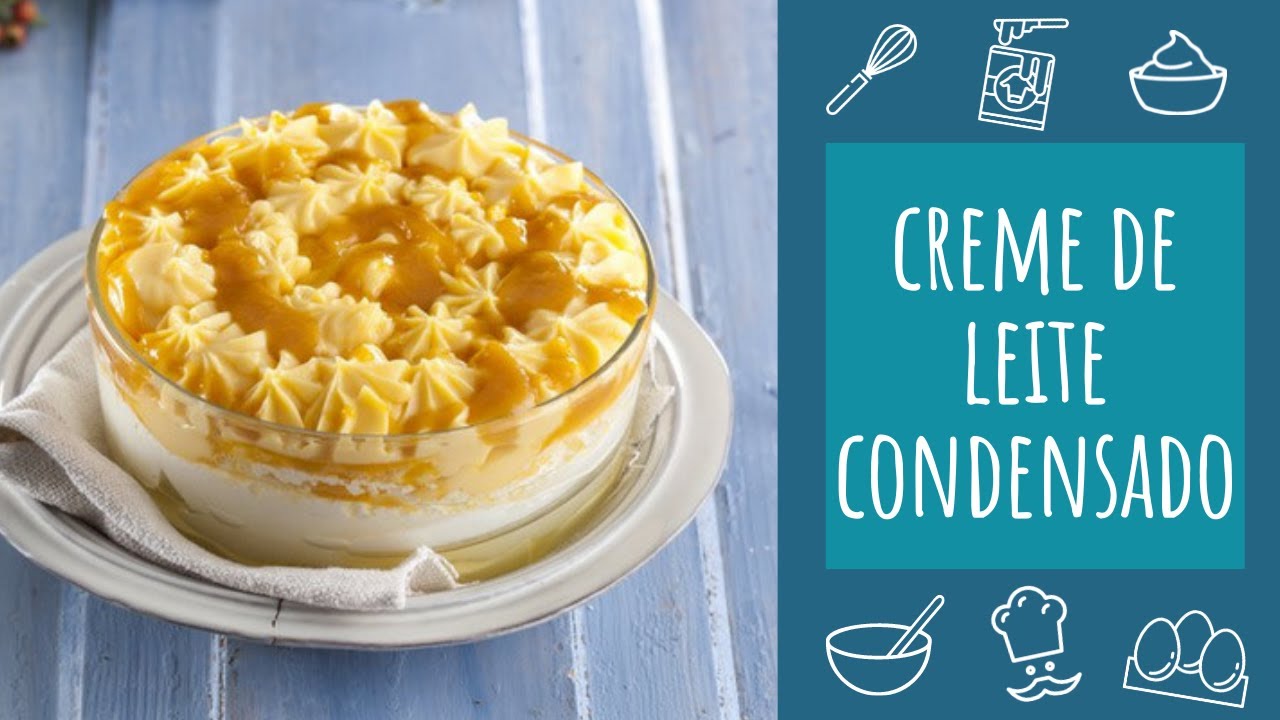 Creme de leite condensado com doce de ovos (rec