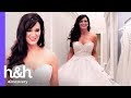 Vestido con el que sueña desde niña supera el presupuesto de boda | Vestido de Novia | Discovery H&H