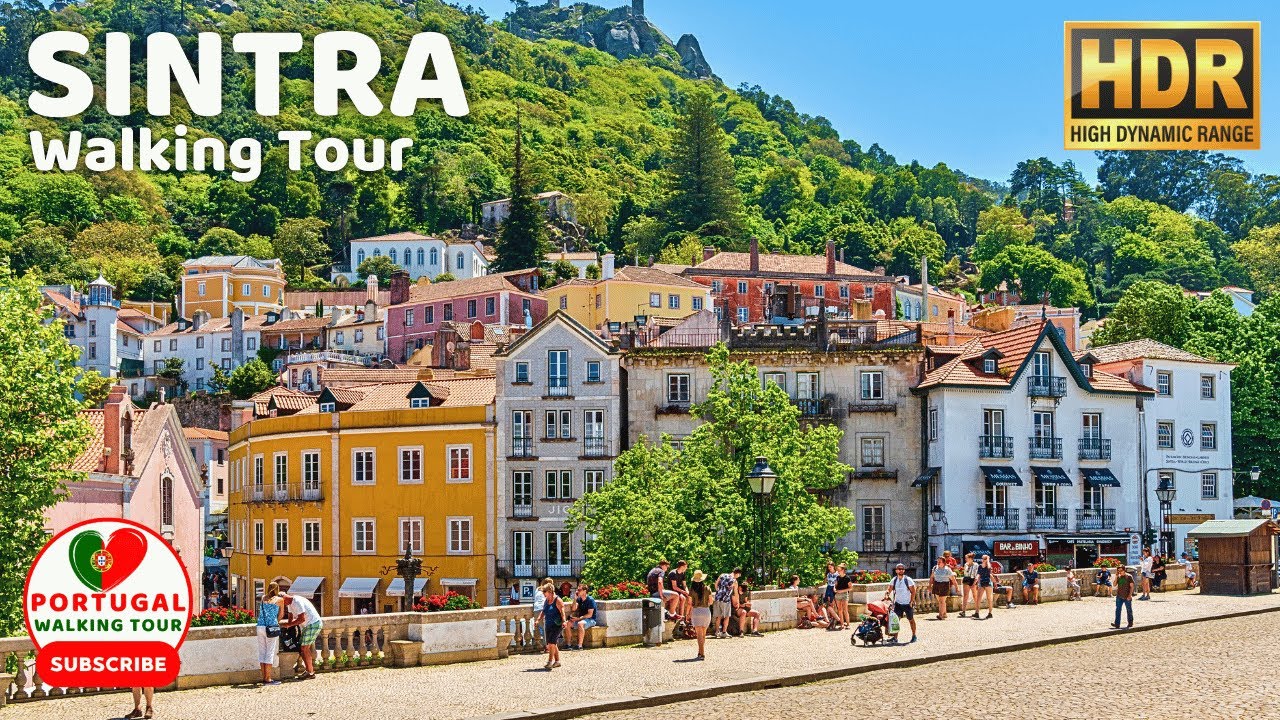🇵🇹 [4K ПРОГУЛКА] Пешеходная экскурсия по Синтре, Португалия - 4K HDR