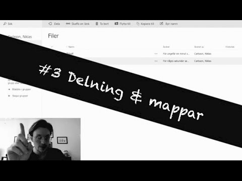 OneDrive Delning och mappar