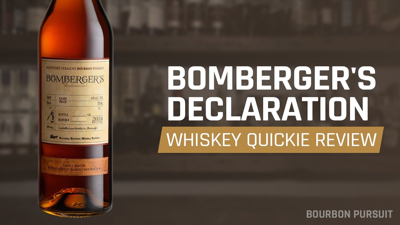 Bomberger's Declaration Bourbon (2024) Review | Whiskey Quickie