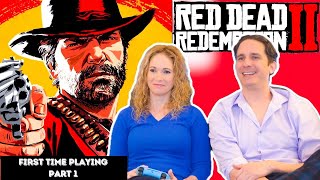 Famous First Time Playing Red Dead Redemption 2 | Part 1 Wealth