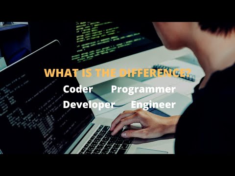 Difference between Coder, Programmer, Developer & Engineer