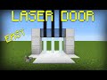 How to Build LASER DOOR in Minecraft Easy!
