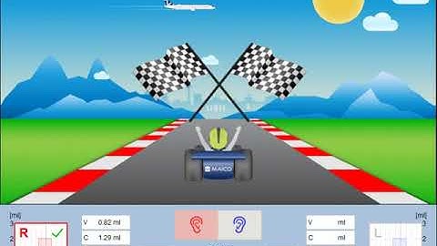 Hearing test for children: Easily done with the touchTymp RaceCar Animation by MAICO