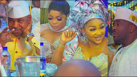 Desmond Elliot, Mide Martins, Mc Oluomo,Ibrahim Chatta,Mercy Aigbe & Husband at Fathia Balogun Party