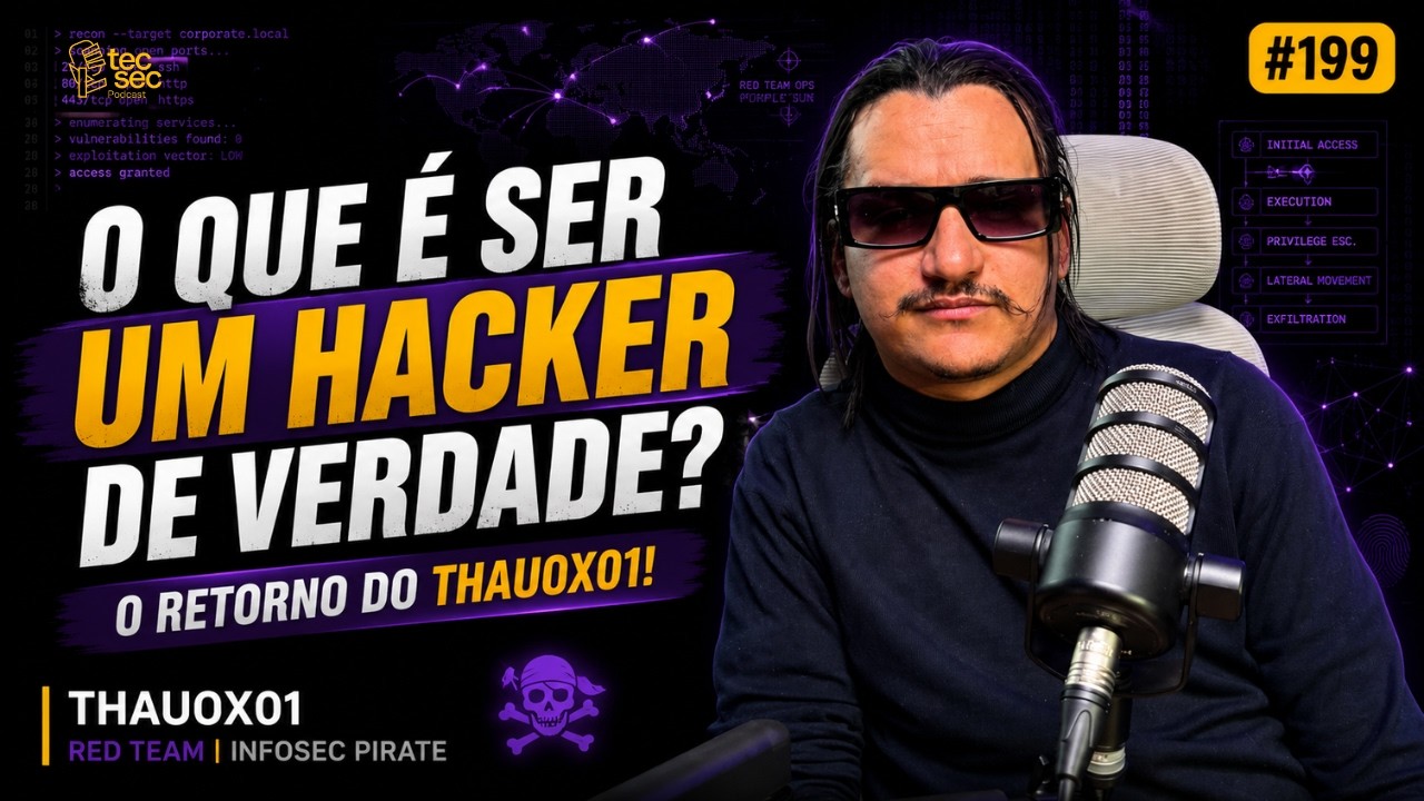 O que é ser um hacker de verdade? com Thau0x01 #199