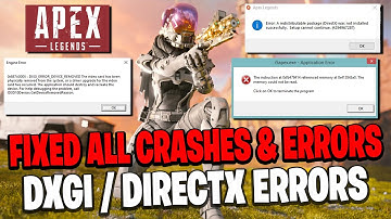 Apex Legends Season 13: How to Fix Engine Error,Directx Error & DXGI_ERROR_DEVICE_HUNG in PC
