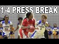 Run A 1-4 Press Break Basketball Play