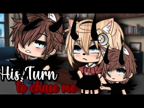 His turn to chase me?! | Original Gacha Life Mini Movie