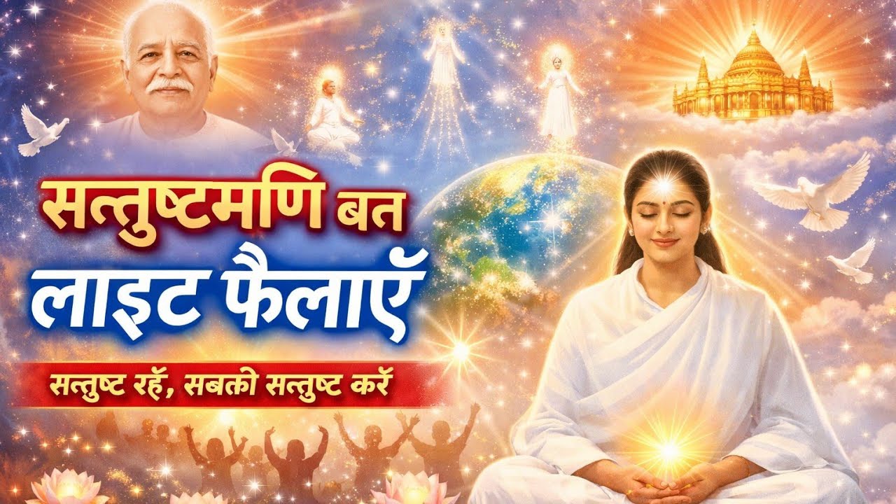 सन्तुष्टमणि बन लाइट फैलाएँ | अव्यक्त मुरली पर अधारित गीत | 11/01/26