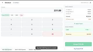LaundryVerse POS: Split Payments