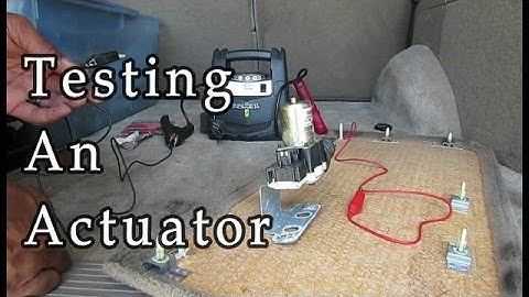 Discover how to test a door lock actuator on your car or suv- Learn how it works