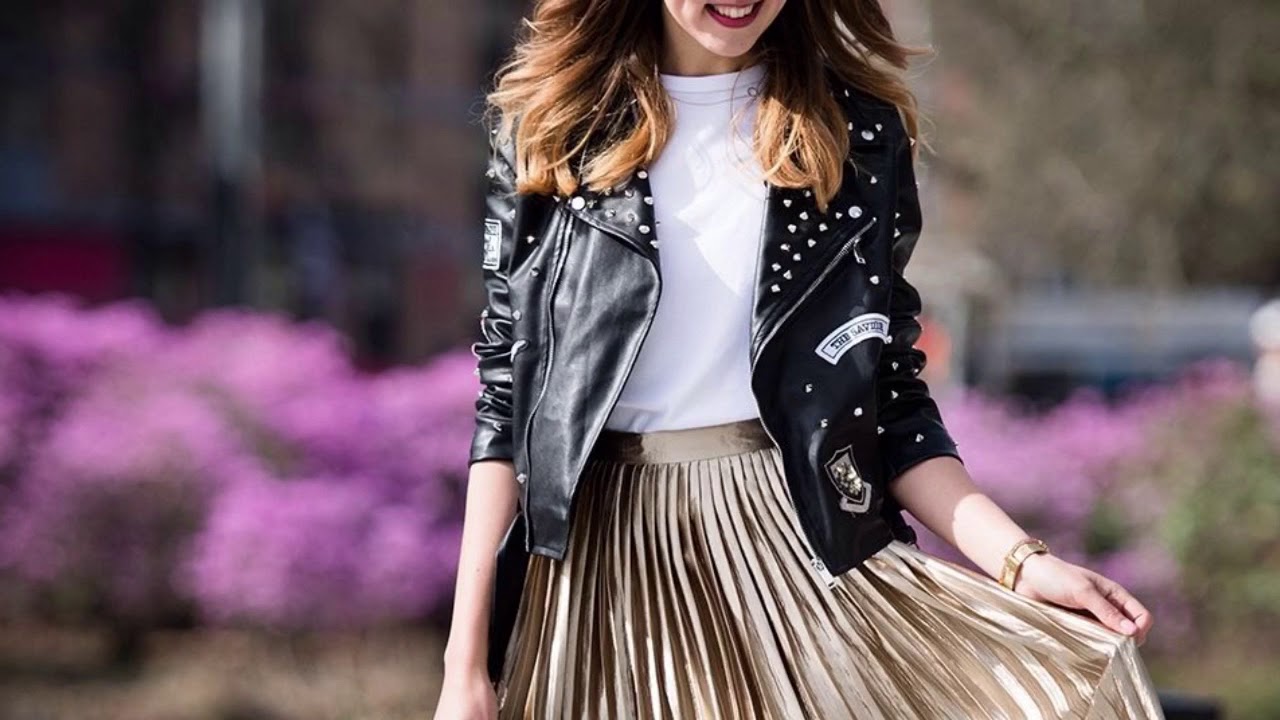 Pleated Skirt trend For Spring 2018 - YouTube