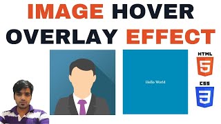 Image Hover Overlay Effect Using HTML & CSS