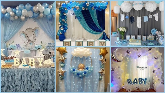 Ideas para decorar Baby shower de niña 👶🏻Ideas to decorate Baby shower  for girl 👶🏻balloon decoration 