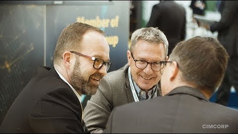 Cimcorp at trade shows